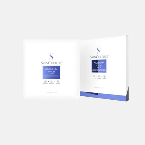 Máscara facial em gel