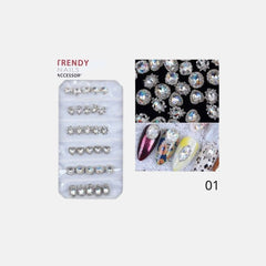 Pack de pierres 3D pour la décoration des ongles