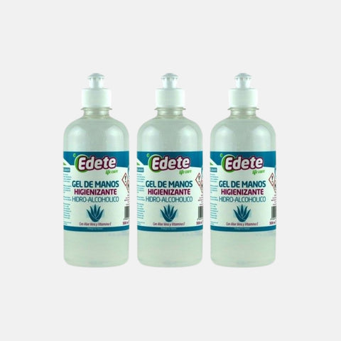 Gel Hidro-alcohólico 3 x 500 ml.