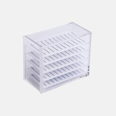 Organizer box for eyelash extensions