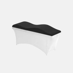 Funda de terciopelo para colchón curvado