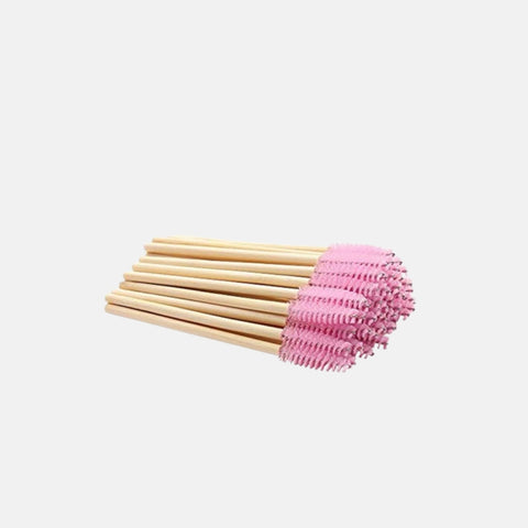 Cepillo tipo Máscara de Pestañas Bambú - Pack 50