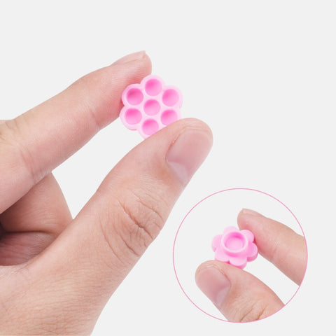 Tazza per colla a forma di fiore