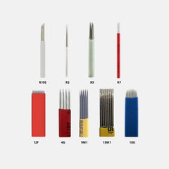 Eyebrow shading needles - 10 units