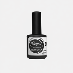 Vernis Semi-Permanent Gel On-Off Base & Top Coat Shine - Thuya