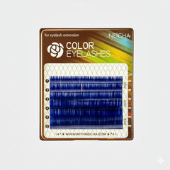 Bluish Colours Eyelash Extensions Mini