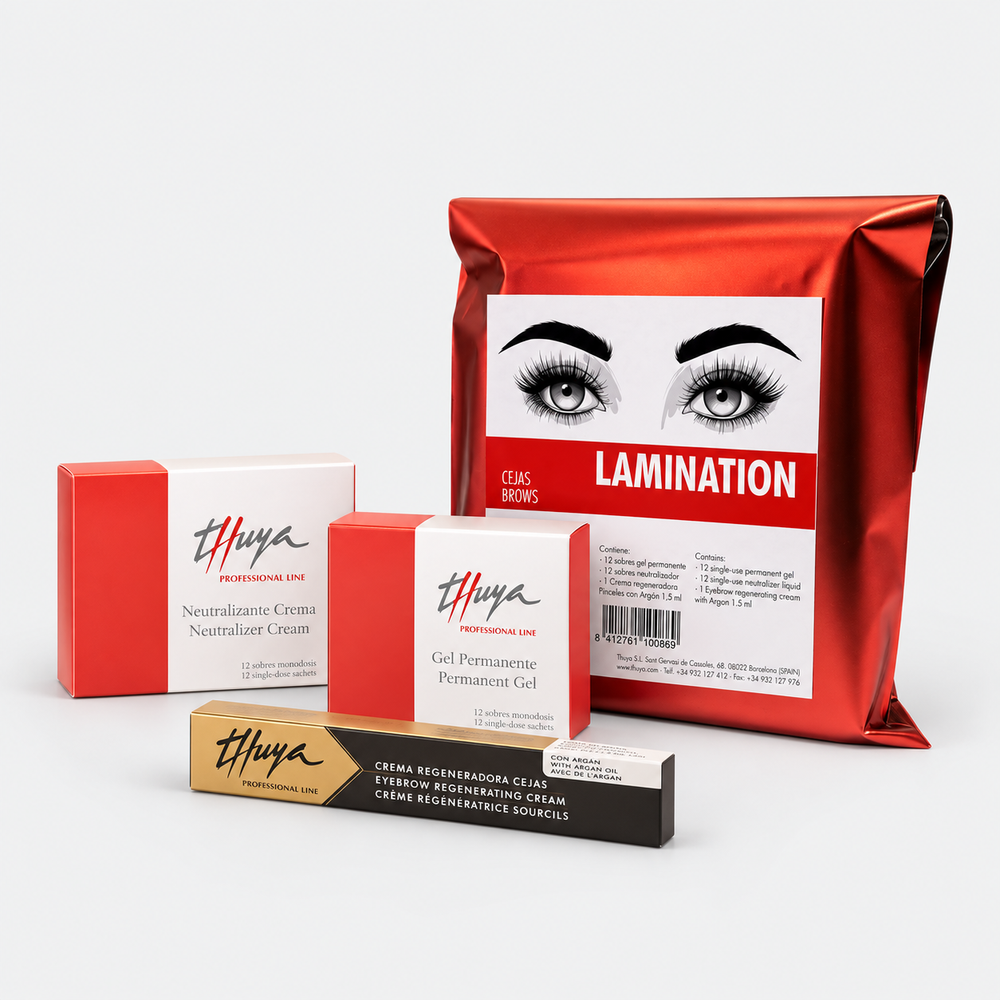 Kit de laminage de sourcils Thuya
