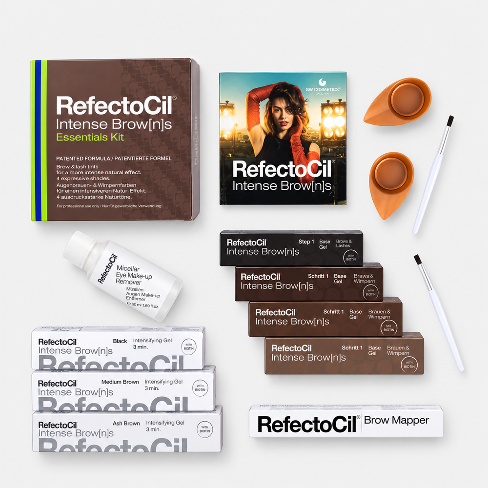 Kit de tintura Intense Browns Essentials