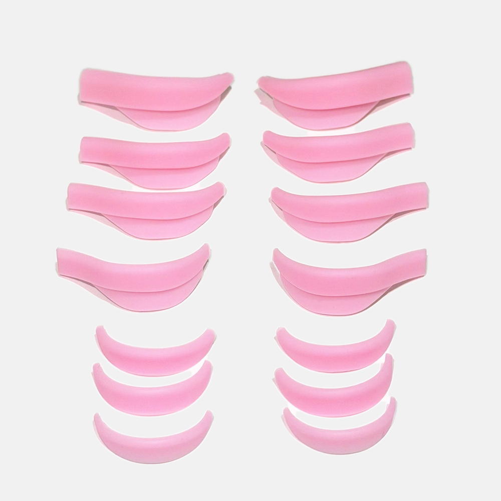 Moules en Silicone pour Rehaussement de Cils Hauts et Bas