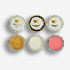 Protective creamy paste for eyebrow design
