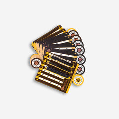 Guide table for eyelash extensions - 10 units