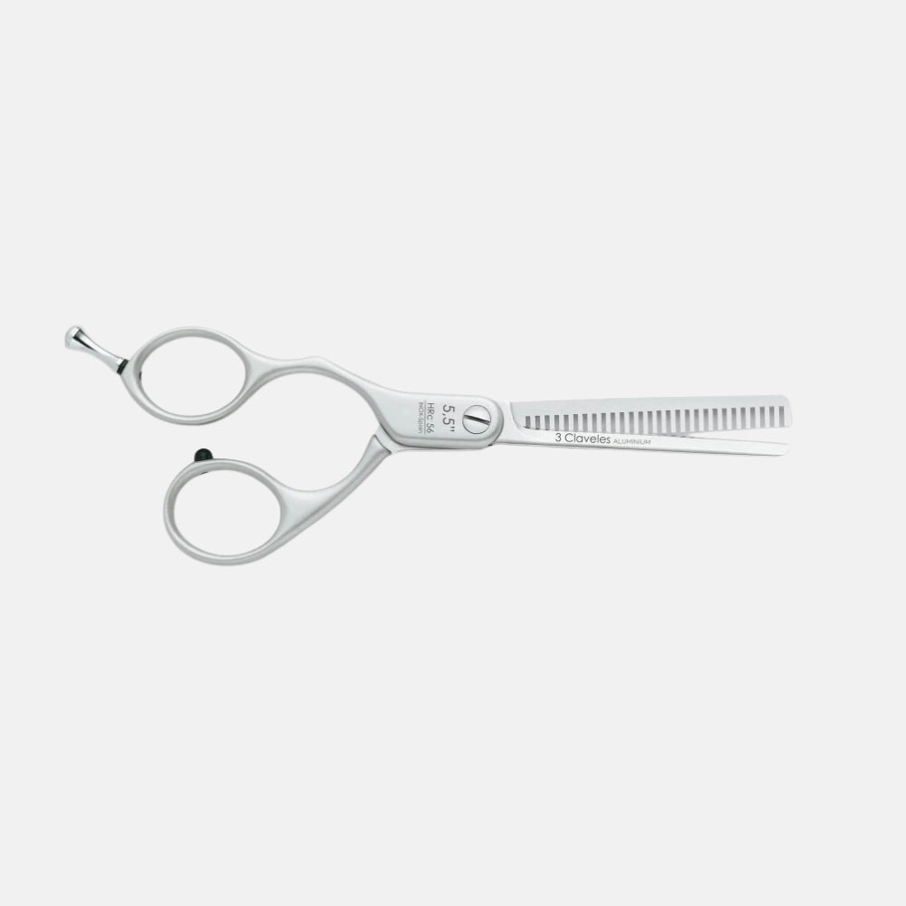 Professional Hairdressing Scissors Duralumin Left ES-28 5.5" - 3 Claveles