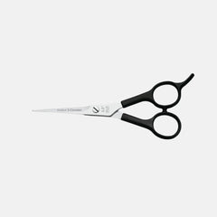 Tesoura de cabeleireiro profissional Scuola com apoio para os dedos 5,5