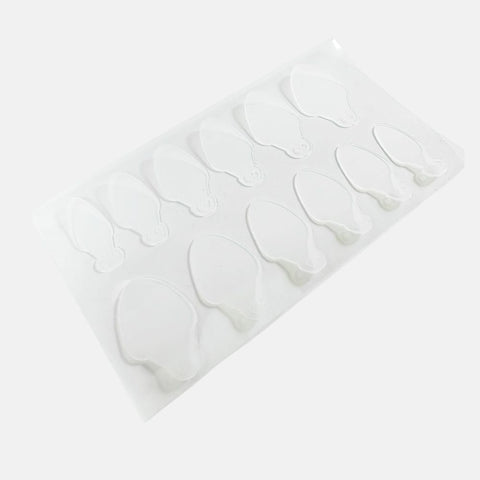 Puntas de silicona para Formas de uñas Dual System - Nata